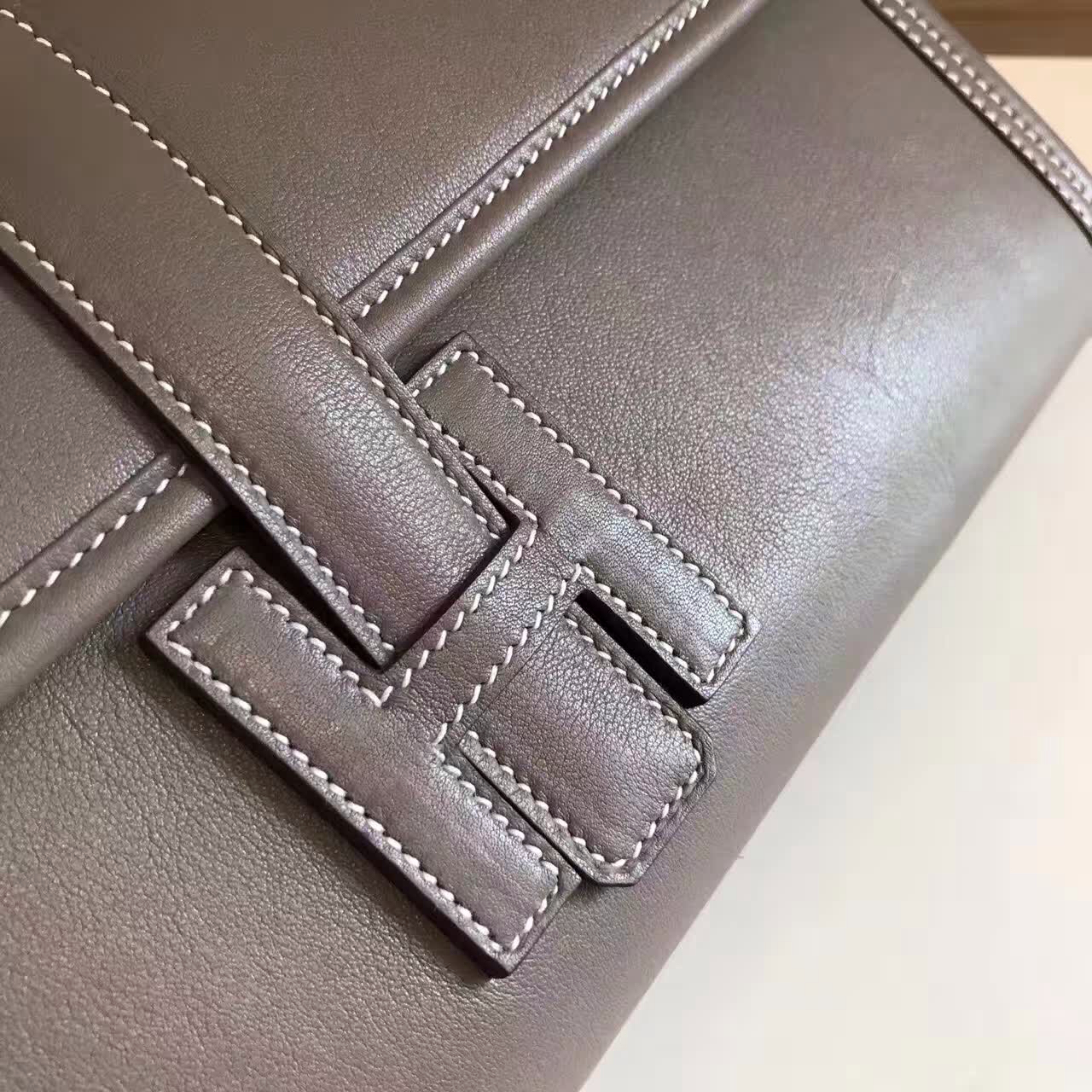 全球同步发售 Hermes Jige手包男女同款 Swift皮