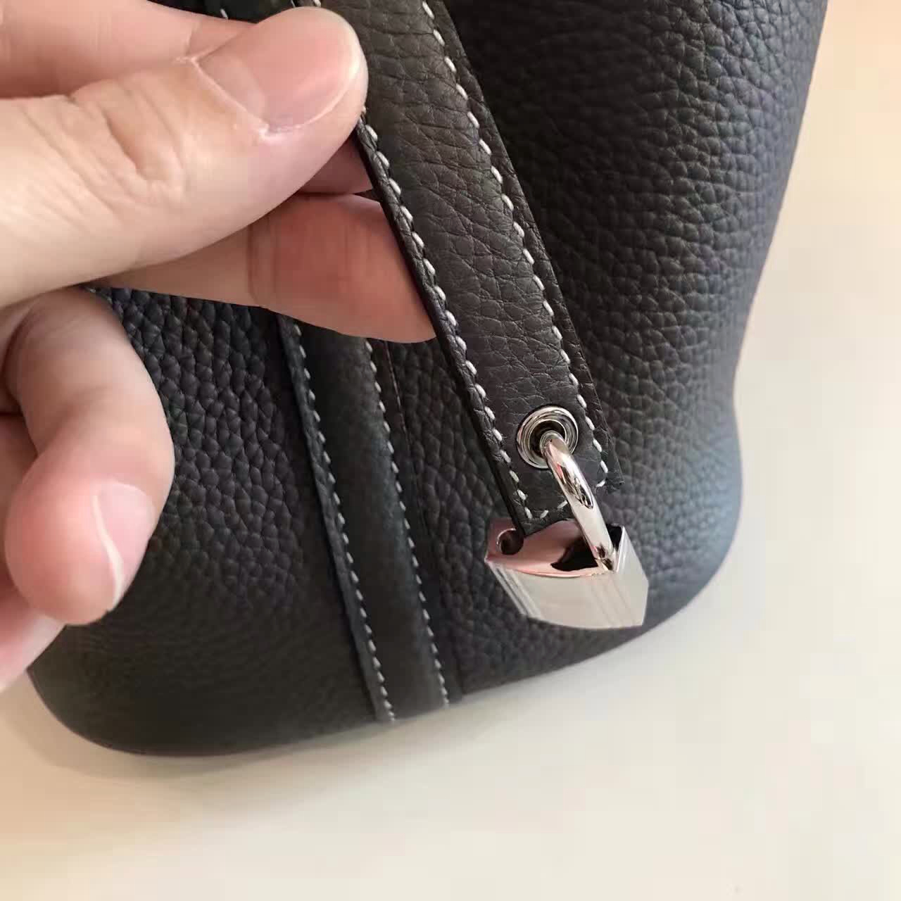 广州爱玛皮具 爱马仕Hermes Picotin菜篮子 火爆热卖 18&22CM