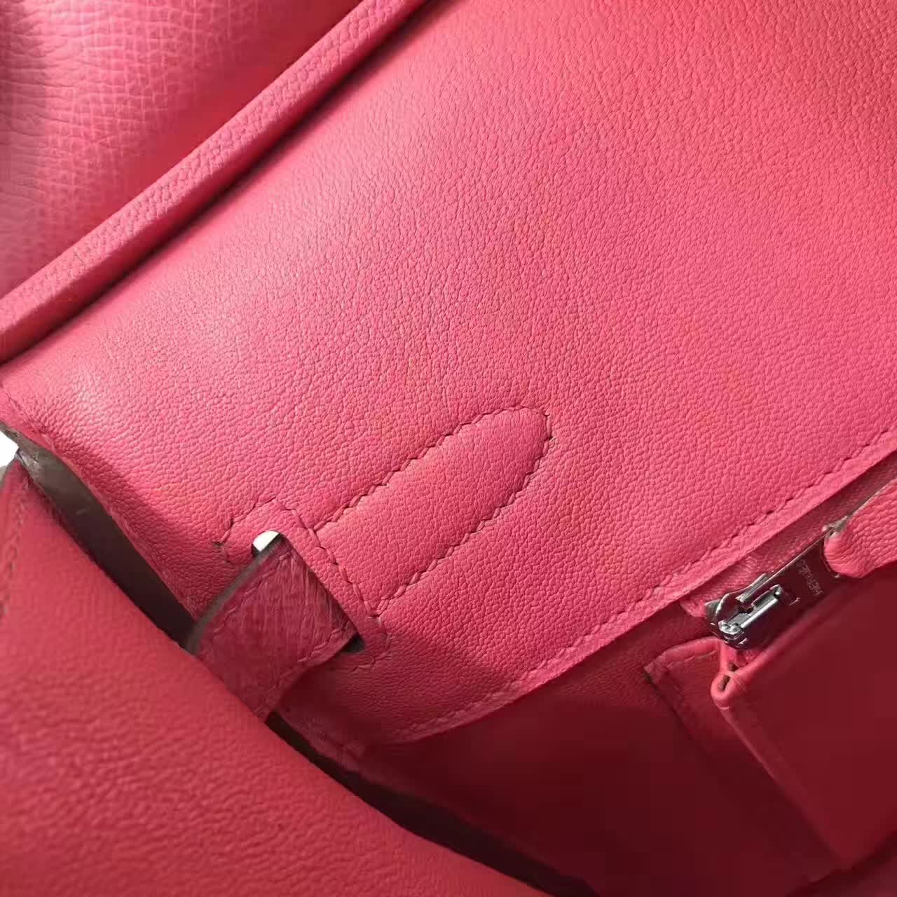 爱马仕全球放货 铂金包 Birkin 30cm 法国原产epsom皮 蜡线全手缝